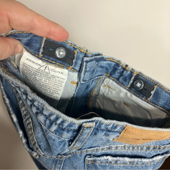 Zara The Mom Fit distressed jeans girls size 6 - Picture 4 of 5